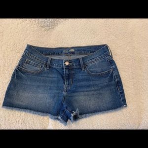 Semi fitted, Old Navy jean shorts